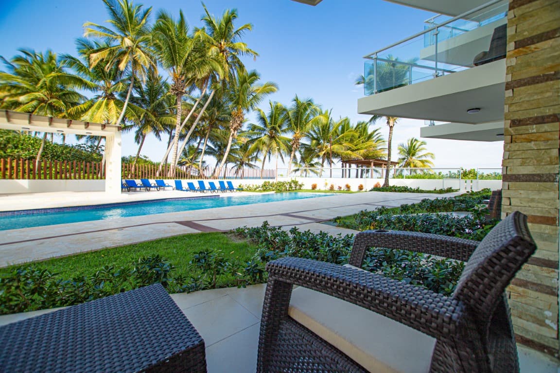 One-Bedroom Oceanfront Condo for Sale in Cabarete