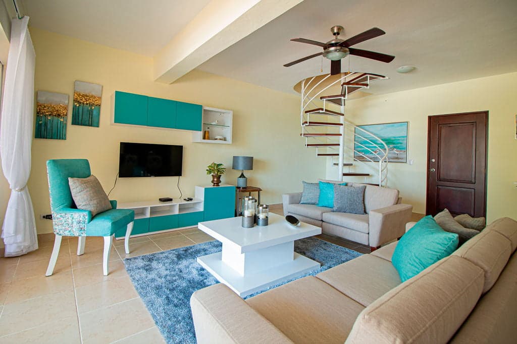 Oceanfront 3 bedroom apartment for sale Cabarete - Miniatura 3