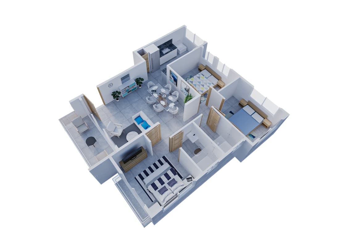 Apartments for Sale in Sosúa, Dominican Republic: 3 Bedrooms Near the Beach - Miniatura 4