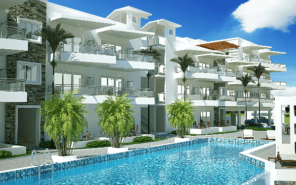 Beach Front two bedroom Apartment For Sale