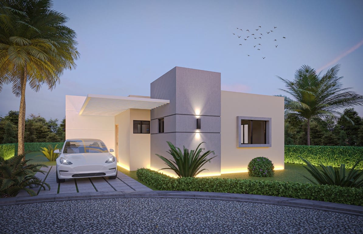 Modern 3 Bedroom Villa for Sale with Private Pool in Sosua – Under Construction - Miniatura 11